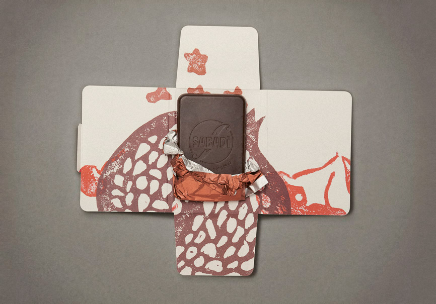 Happycentro Sabadì chocolate Hot Chocolate linocut Food Quality of Life