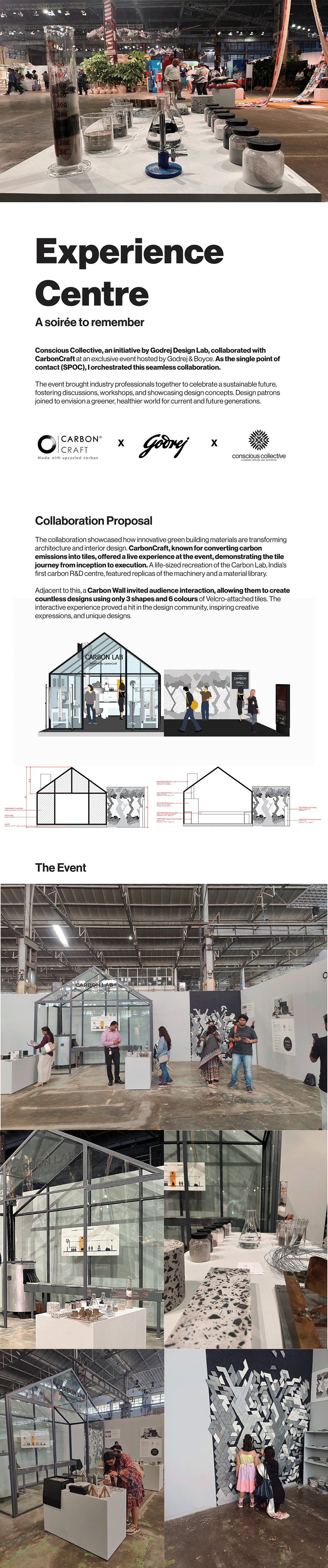 Event Collaboration godrej Sustainability buildingmaterials architecture interior design  industrial design  cleantech product design 