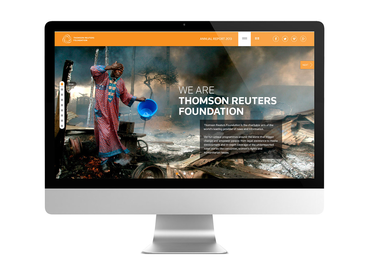 Thomson Reuters Foundation annual report 2013