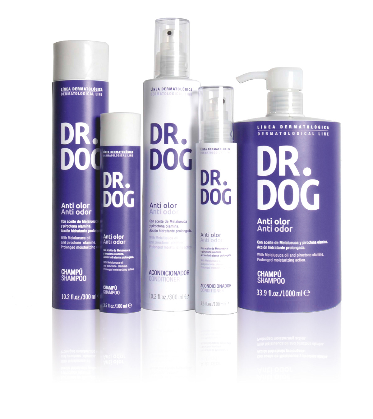 Label dog care perros cuidado shampoo conditioner