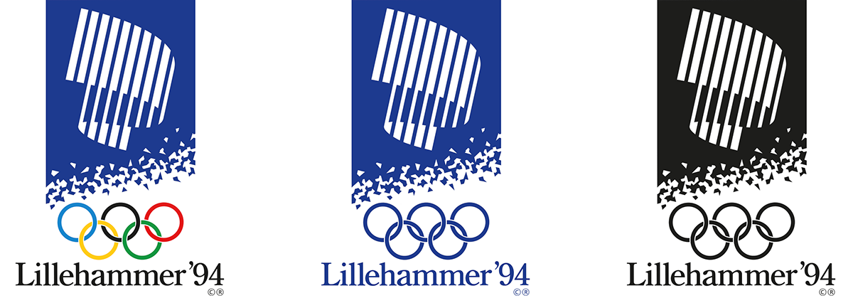 Olympics IOC looc grid design Holtskog norway Norge oslo lillehammer OL hamar gjøvik 90s snow winter