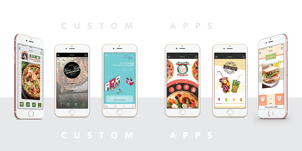 apps restaurant mobile Web Booklet devices Food  daygot constructivist Minimalism