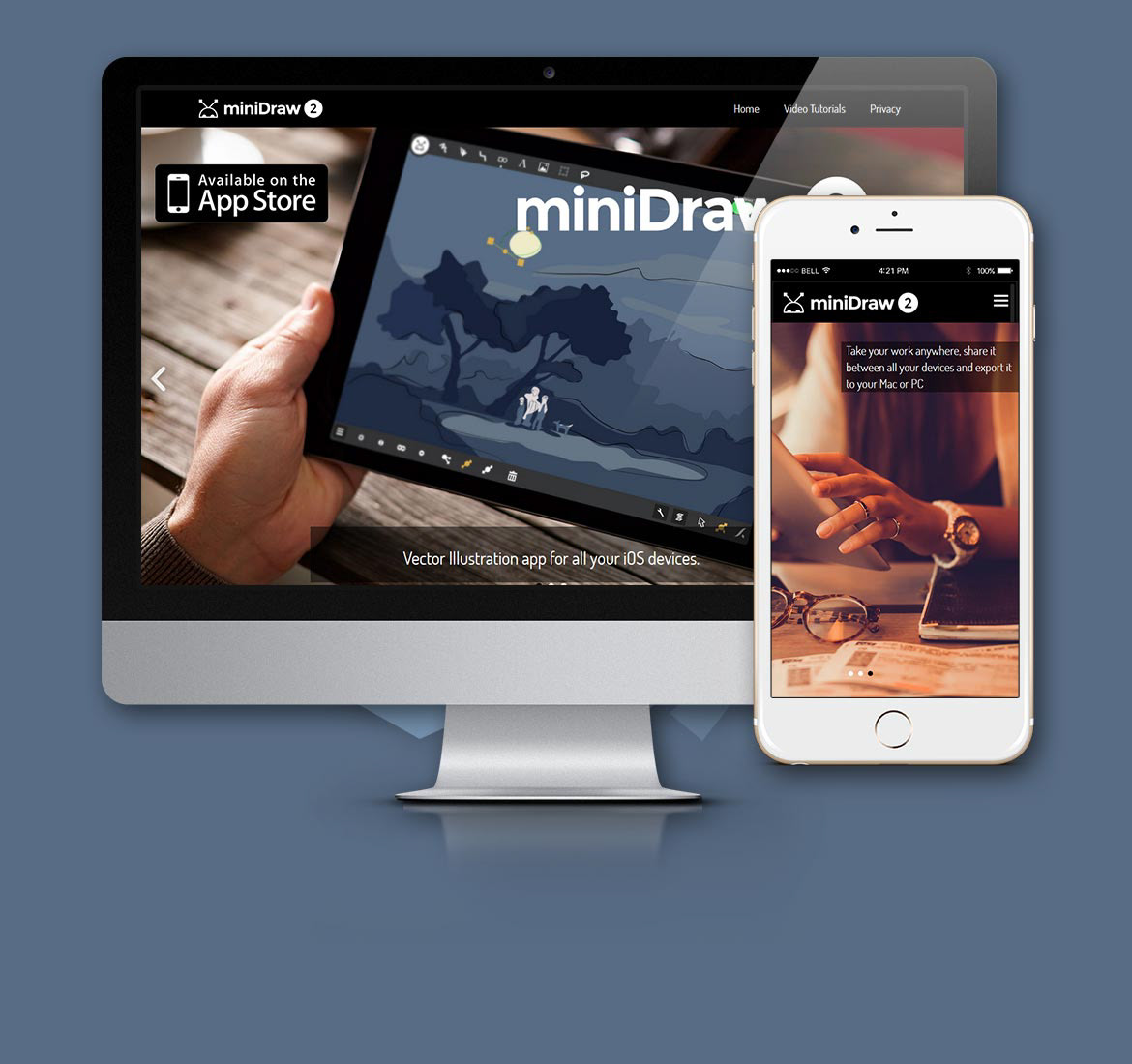 miniDraw Web design development