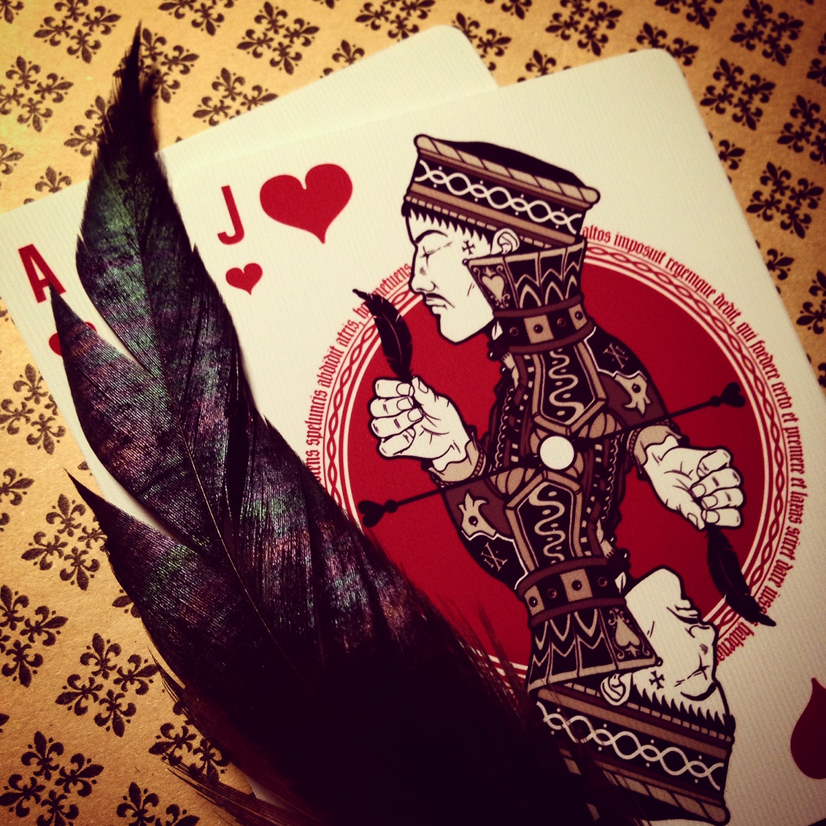 Playing Cards cards Poker Kickstarter jewelry spades