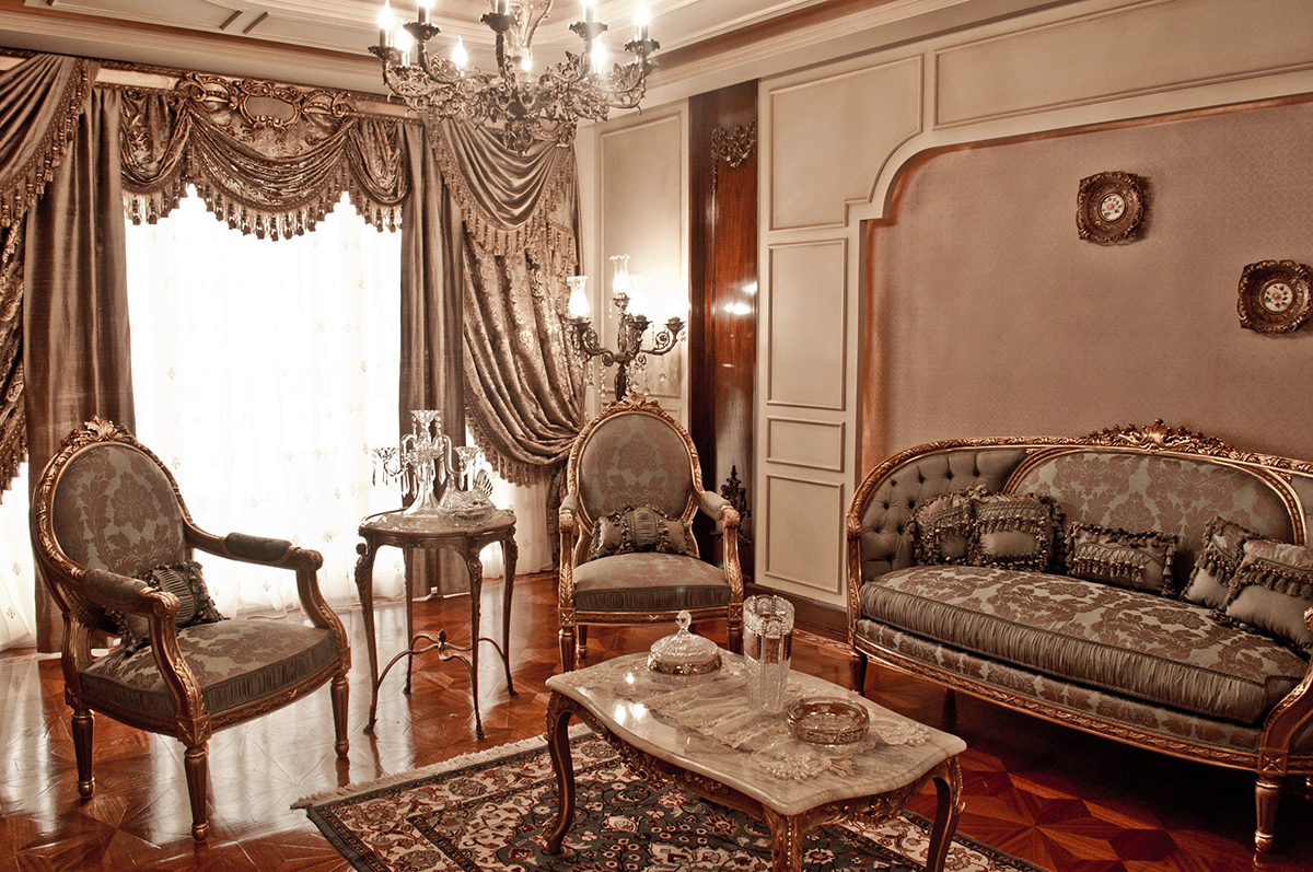 classic apartment cream de cream wooden interiors