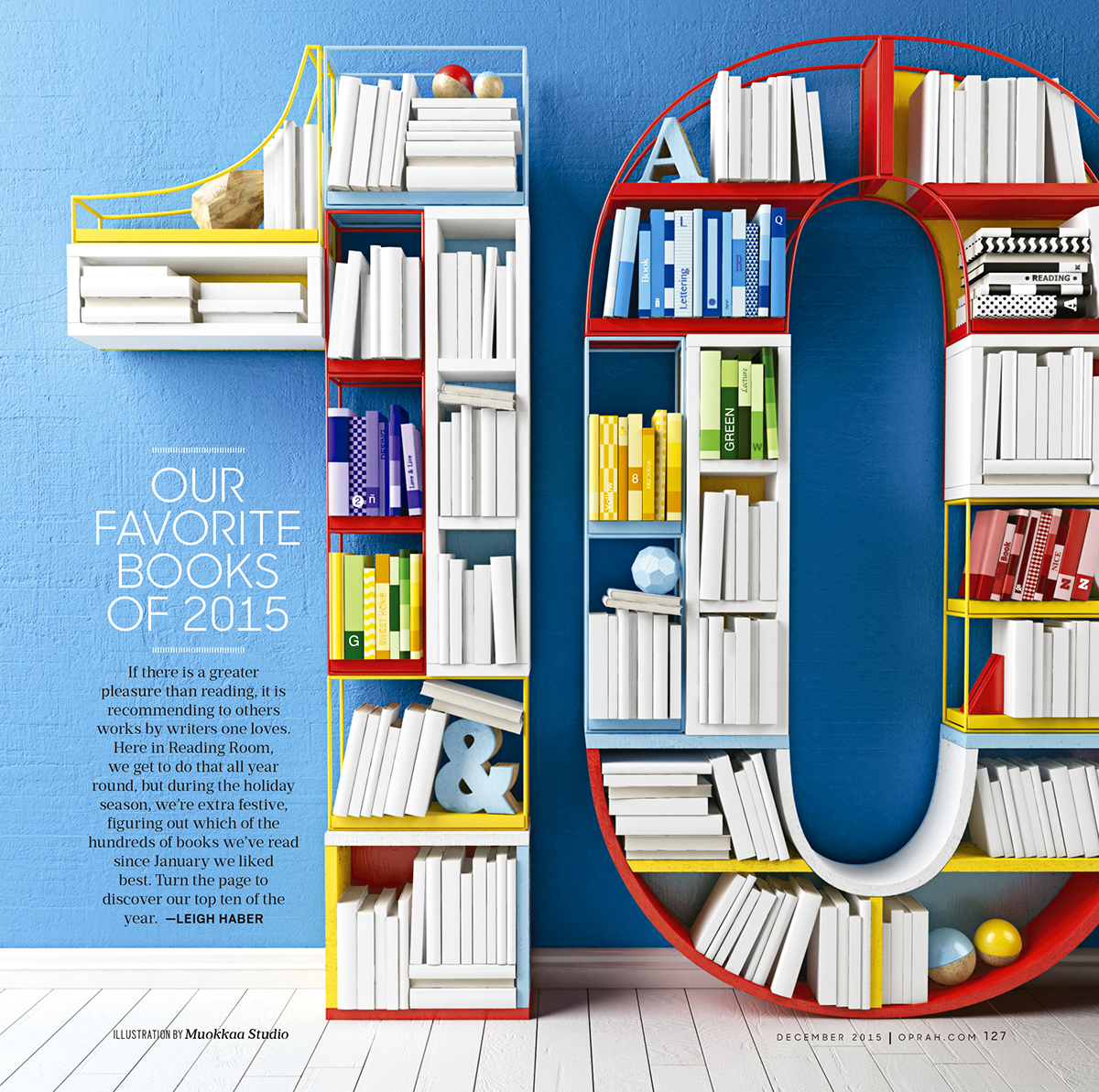 Oprah Fortune Wired Magazine Typography Muokkaa Field&Stream Illustration 3D