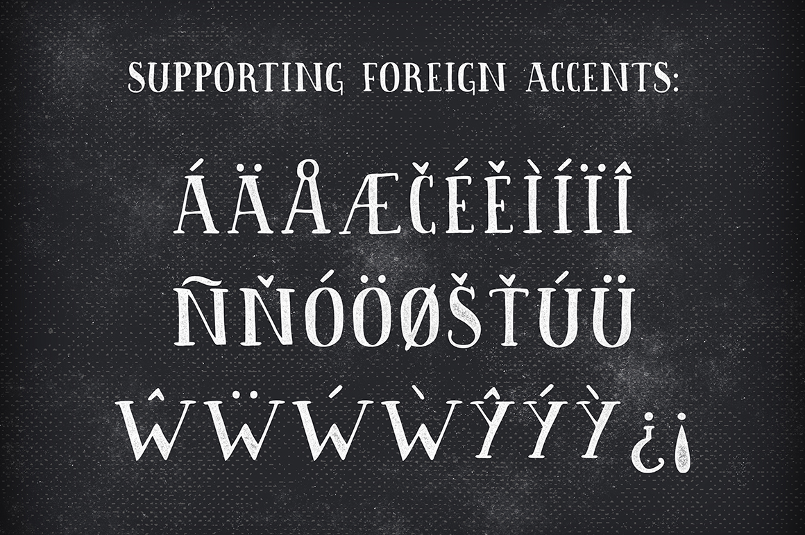 handmade Typeface Headline Display vintage Retro serif