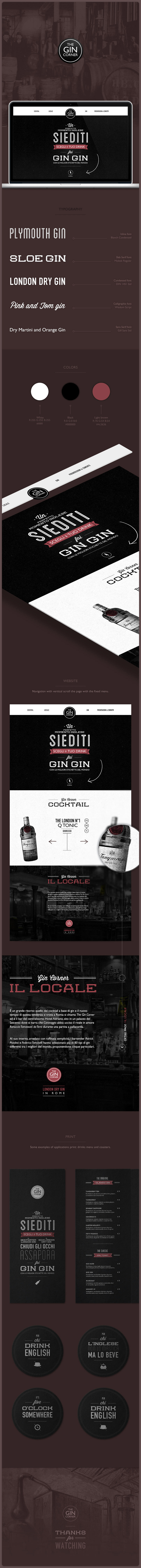 design graphic app art england gin designer Web Interface vintage mock up cool drink Stationery font