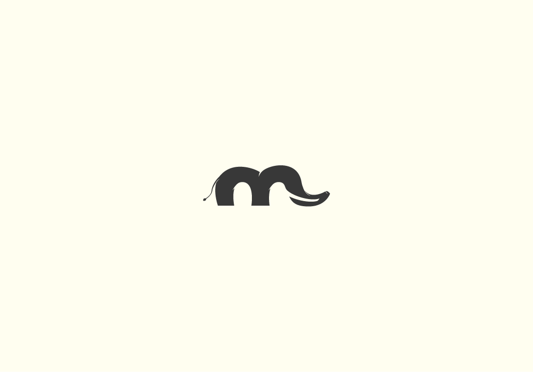 logo mark negative Space  letter symbol identity design graphic bird flamingo griphon elephant logos marks