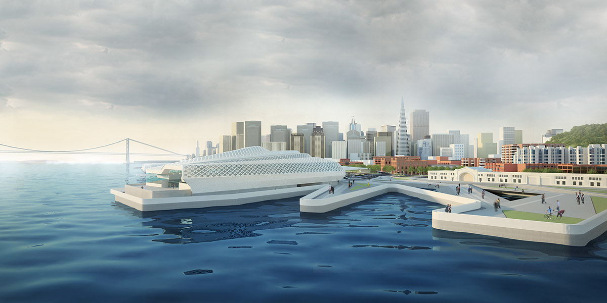 Cruise Terminal  M.Arch Thesis  experimental project san francisco Pier27 waterfront