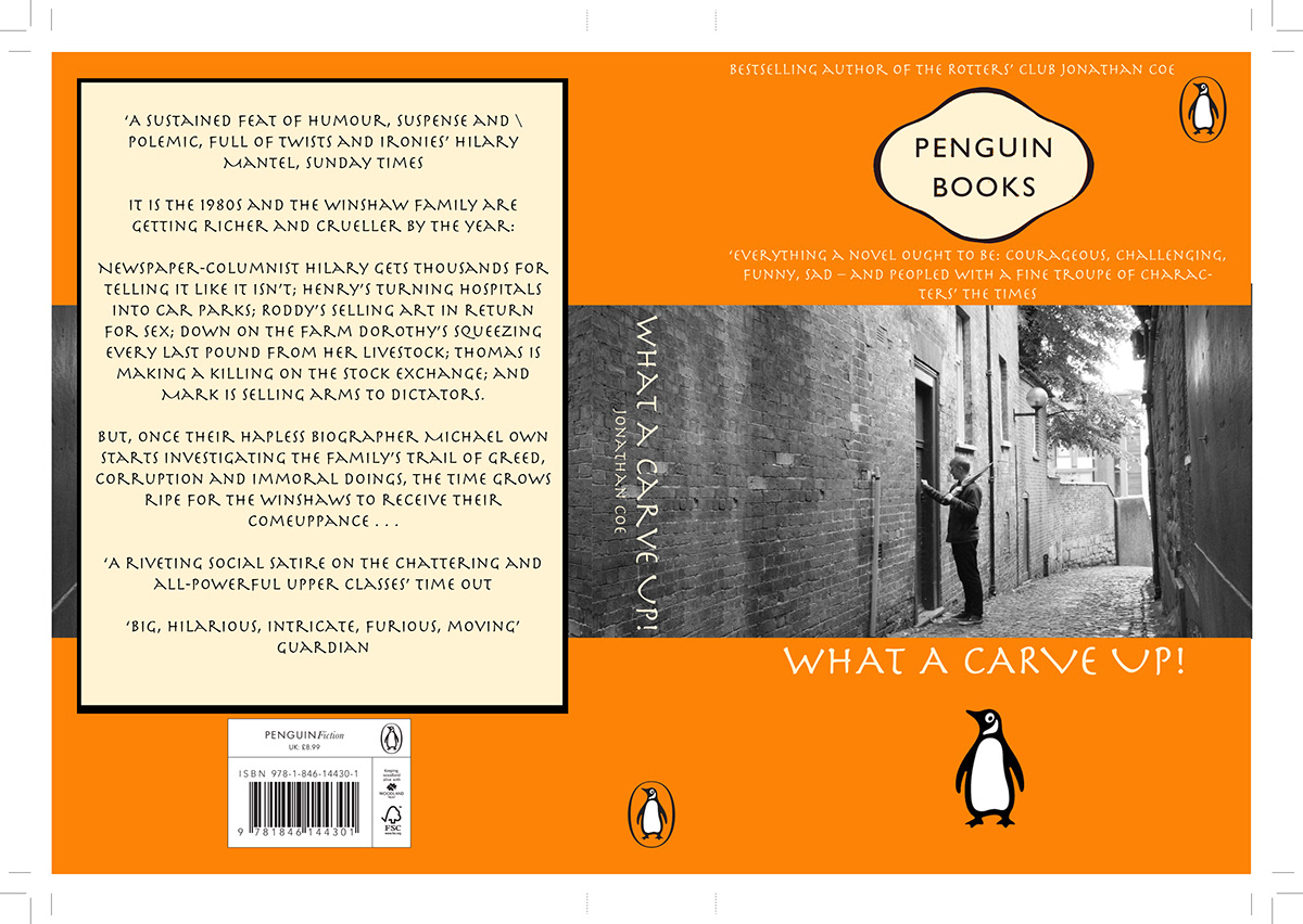 penguin book cover Competition theoutsiders WhataCarveUp