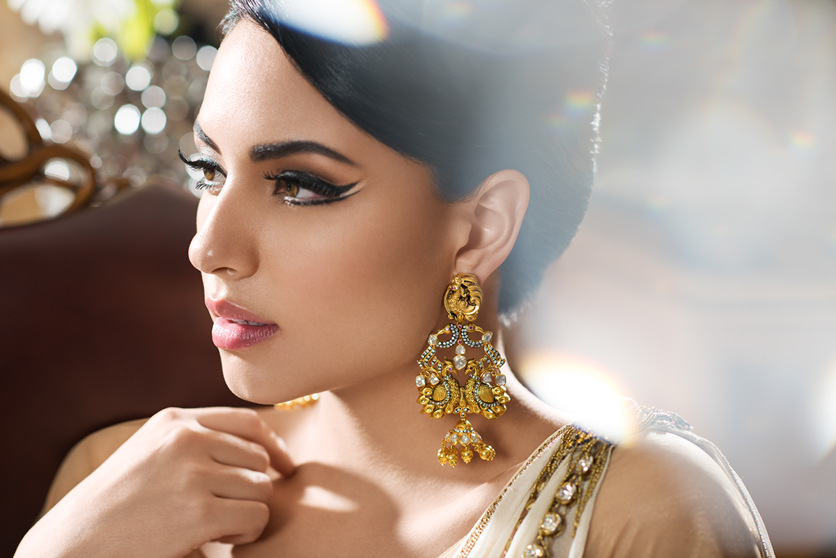 Timeless beauty Classic vintage look most beautiful vogue commercial Work  India broncolorlights nikond810 Jewellery