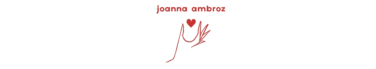 poster ILLUSTRATION  Love joanna ambroz red people