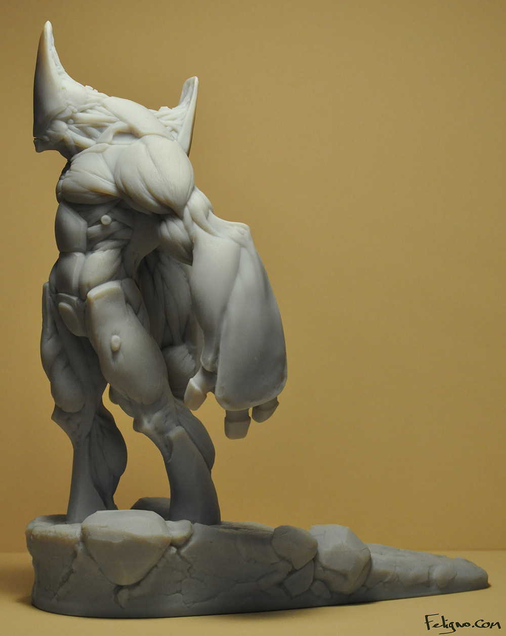Sculpt creature feligno 3d printing print 3D Zbrush