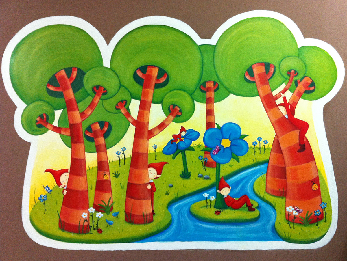 Drawing  ILLUSTRATION  Mural painting  