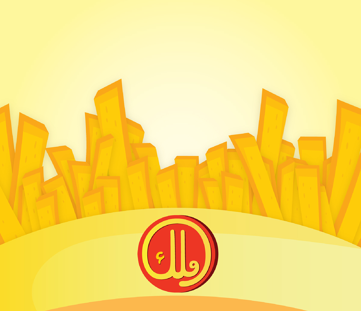 potato Fries king crown restaurant Fast food