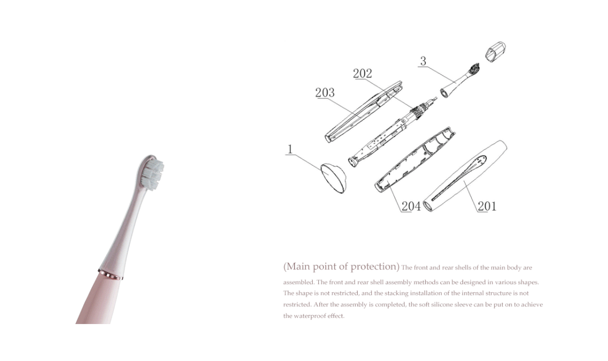 octane Product CGI toothbrush