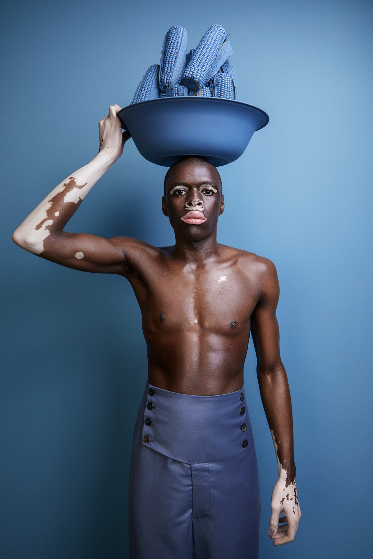 vitiligo art Fashion  skin set design  justin dingwall studio FINEART africa