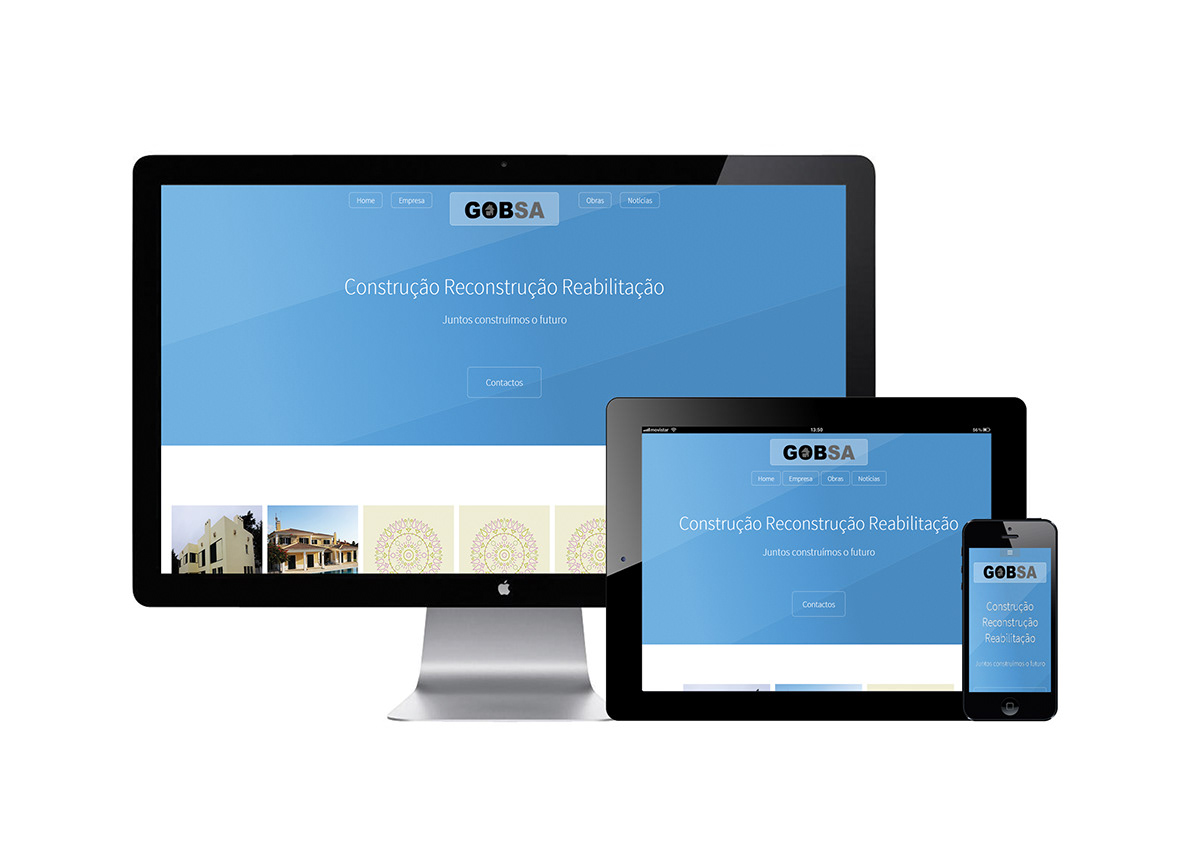 GOBSA company construction logo site Web www brand