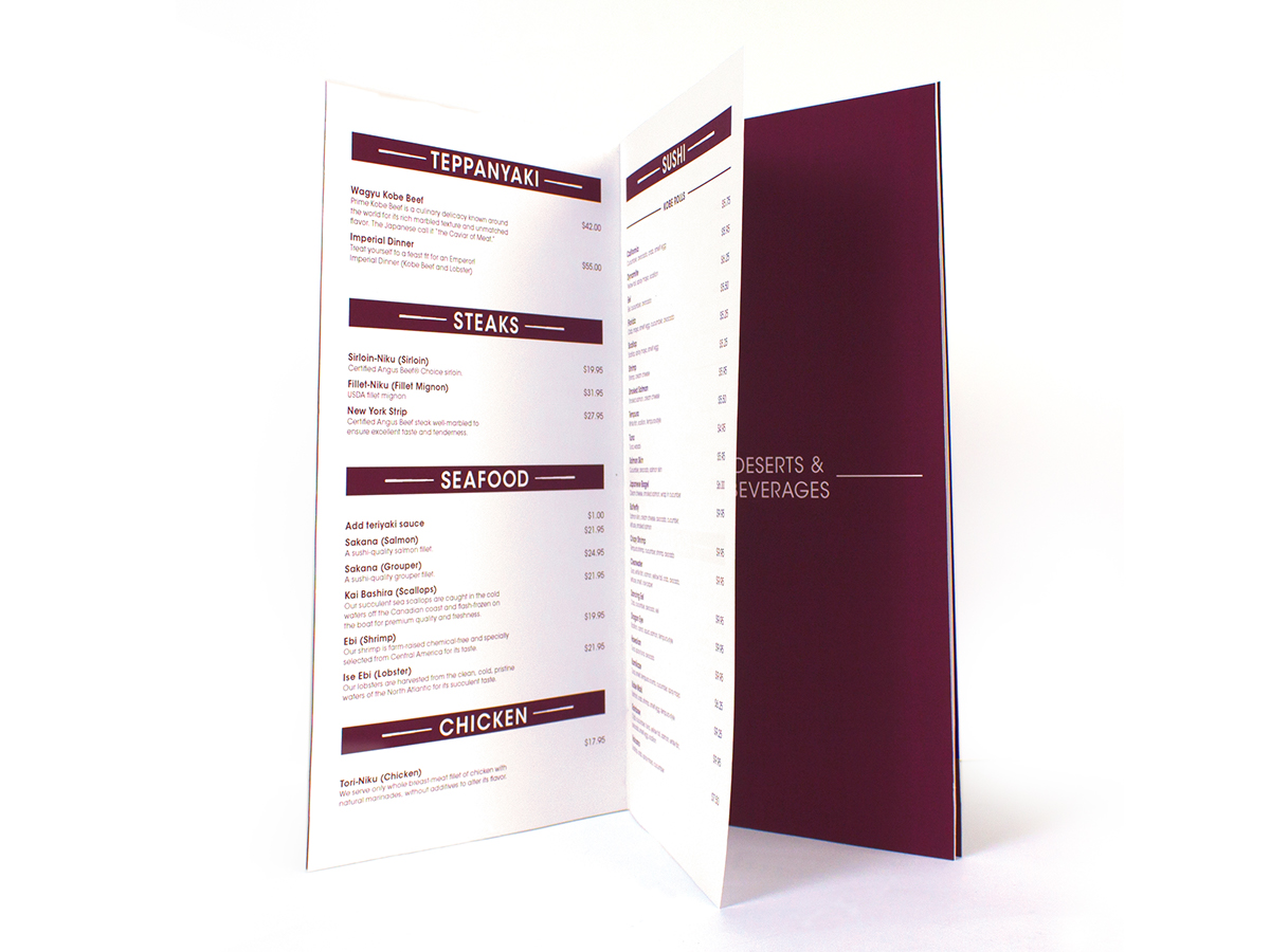 restaurant brand logo collateral material menu stationary system Takeout box business card