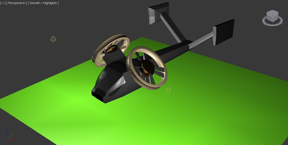 Moldeado de un avión en forma orgánica y animación de giro y vuelo en 3d MAX art efest y workshare video editor. Parte