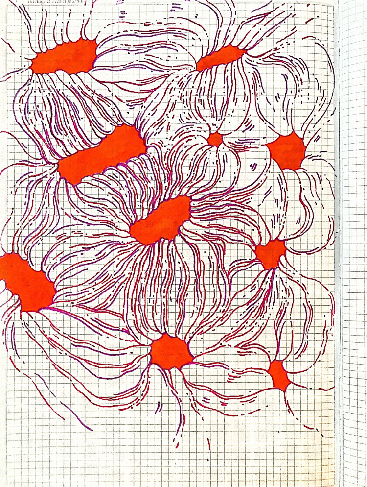 art color Drawing  ILLUSTRATION  line Marker organic paper pen sketchbook