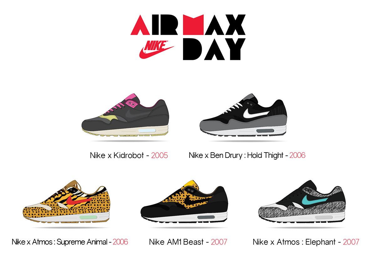 Air Max 1 air max AIR MAX DAY sneakers Nike cousin hub