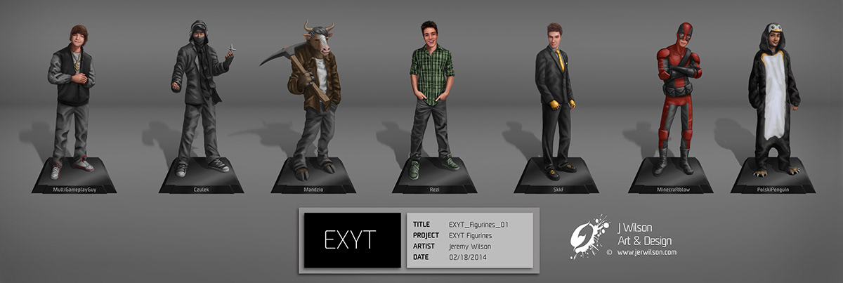 Zbrush Maya 3d modeling 3D Figurines concept art concept design