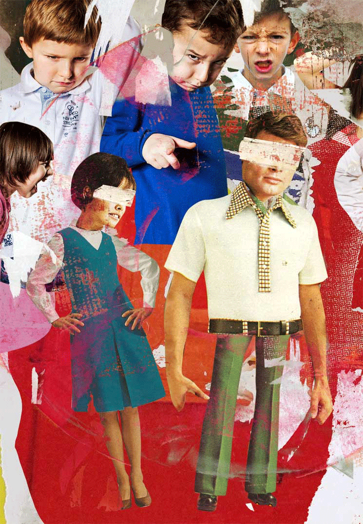 climate colagem collage conflict discussion Editorial Illustration environment generation greta thunberg society