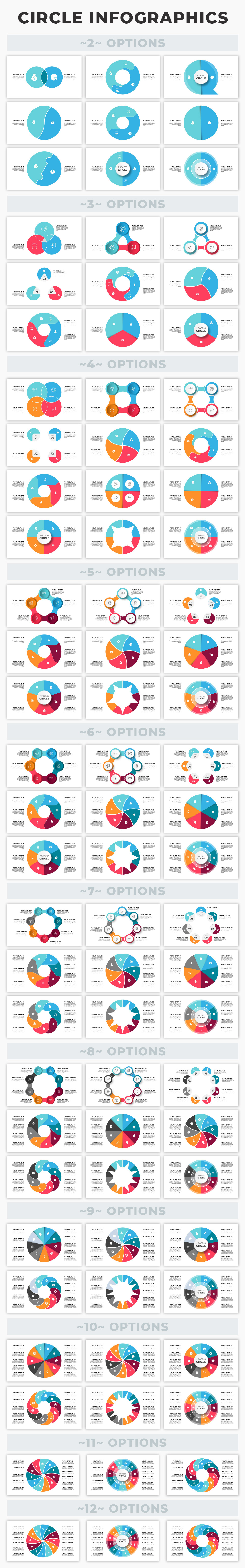 Infographics Complete Bundle PowerPoint Templates - 23