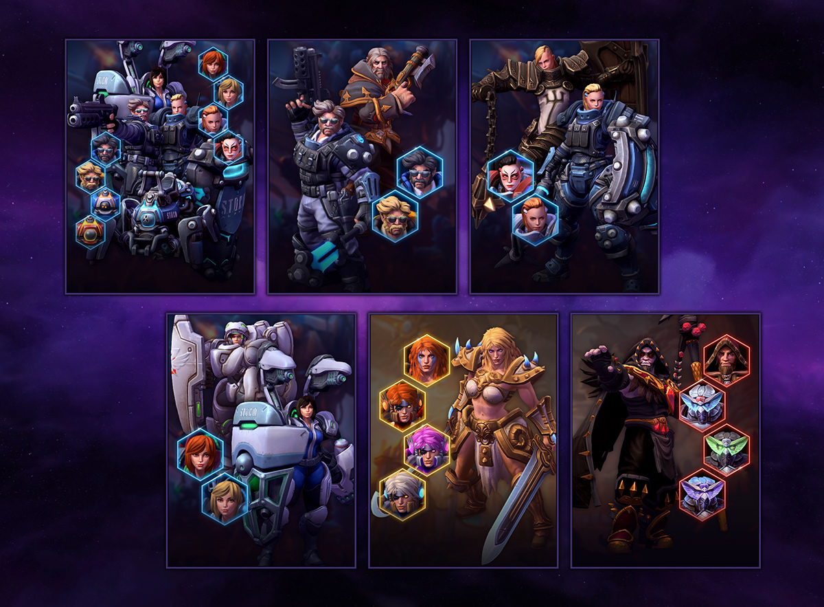 Heroes of the Storm on Behance
