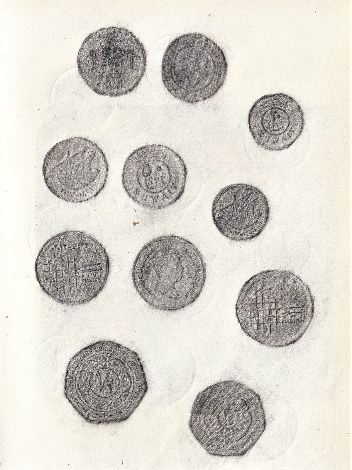 artist artwork coins digital illustration Printing sketch