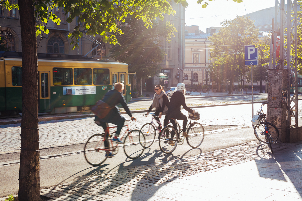 helsinki city Cycling Bicycle mood brand Style light Sun summer feelgood