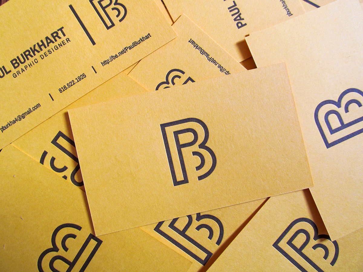 Personal Identity Self Promo business card Business Cards logo letterpress french paper design identity