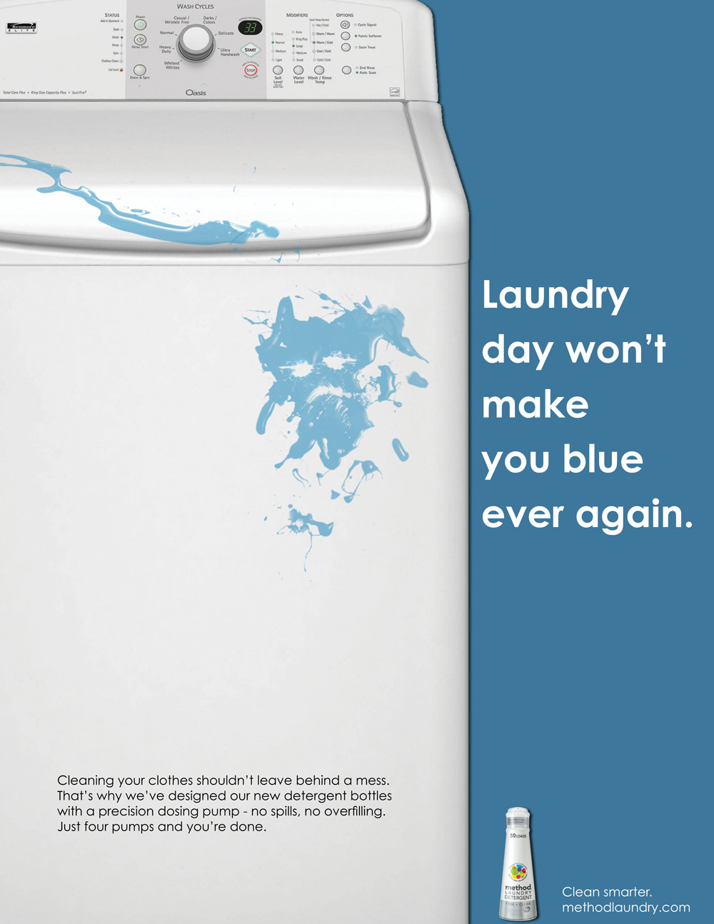 Method Laundry Detergent Method print print advertising laundry detergent Laundry Detergent Advertising