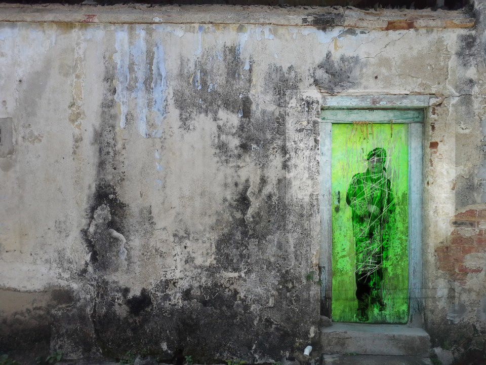 https://www.facebook.com/pages/Hasnul-J-Saidon-Unveiling-a-Warrior/493024417421353 George Town Penang UNESCO heritage site Virtual street art Hero identity Mural Cultural contestation semiotic ethnicity narrative Memory Historical ownership representation