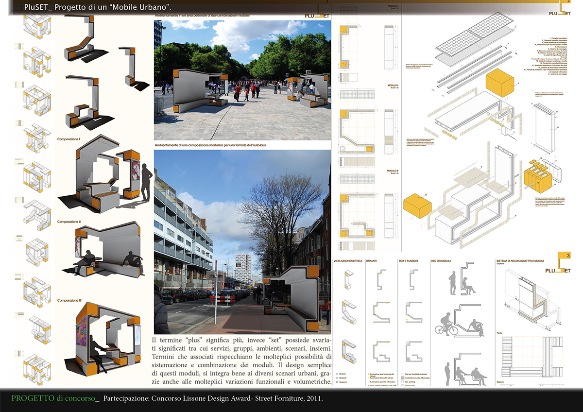 progettazione urbana circuito paesaggio punto di riferimento restauro grafica portfolio
