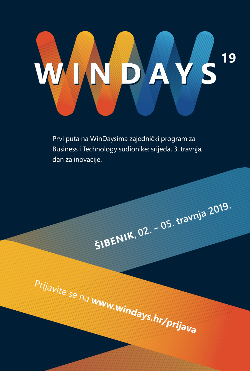 branding  Croatia Event graphic design  Sibenik windays