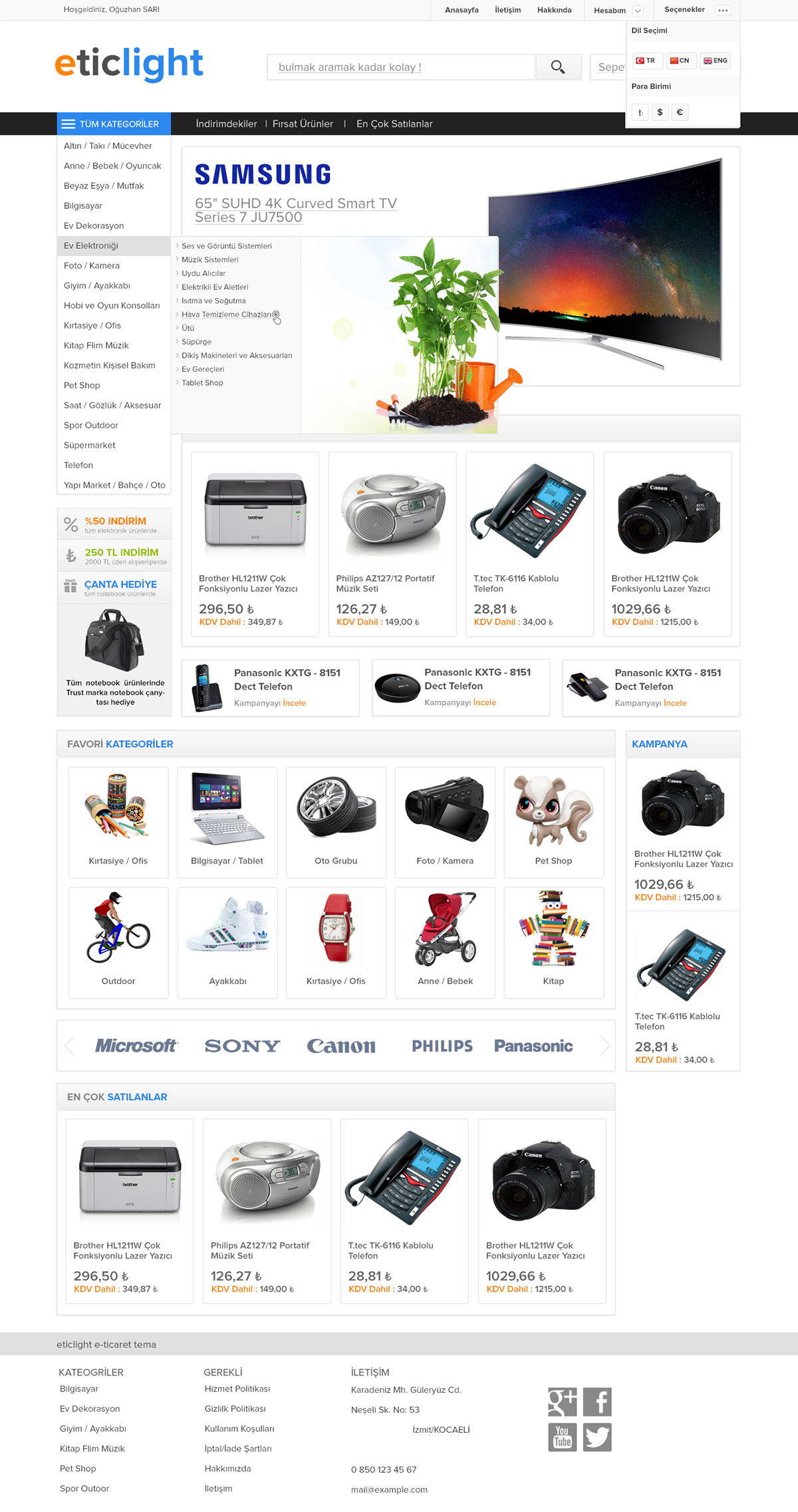 e-ticaret e-commerce web site design E-commerce Design e-ticaret tasarım turkish site