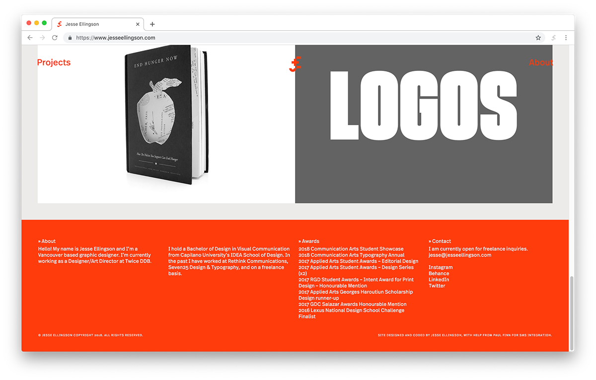portfolio Website typography   Emoji SMS graphic design UI ux Web