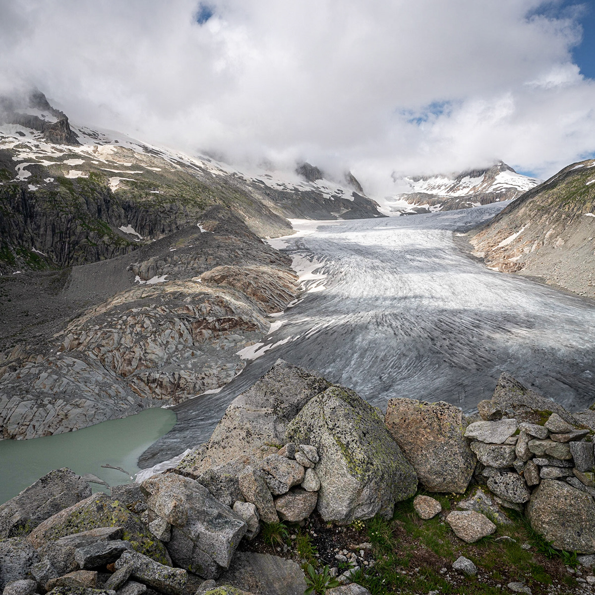 alpine glacier grimsel intimate landscapes mountains Rhone Glacier summer swiss alps Switzerland