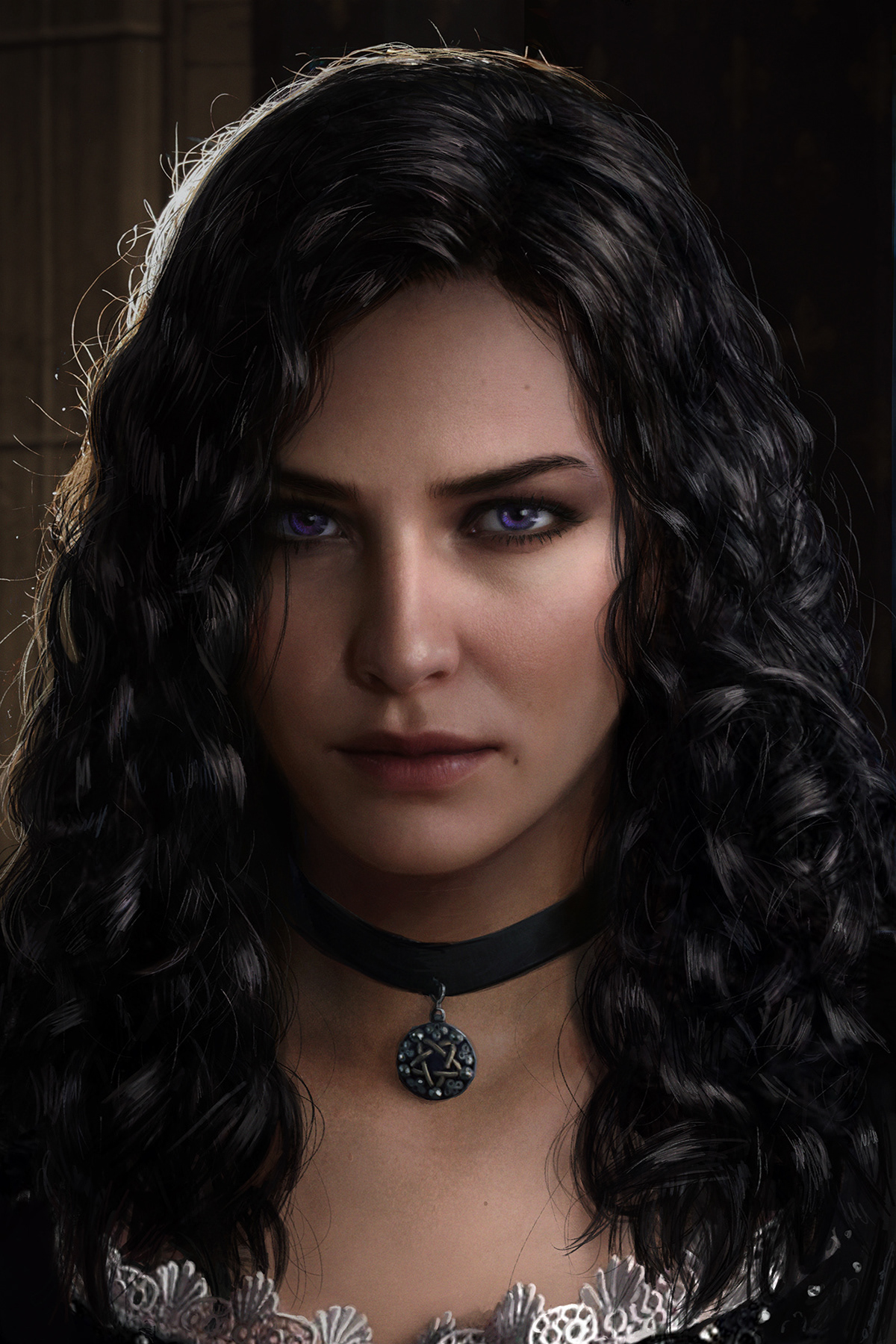 witcher Triss yennefer ciri gerald CDProjektRed Gaming portrait realistic medieval