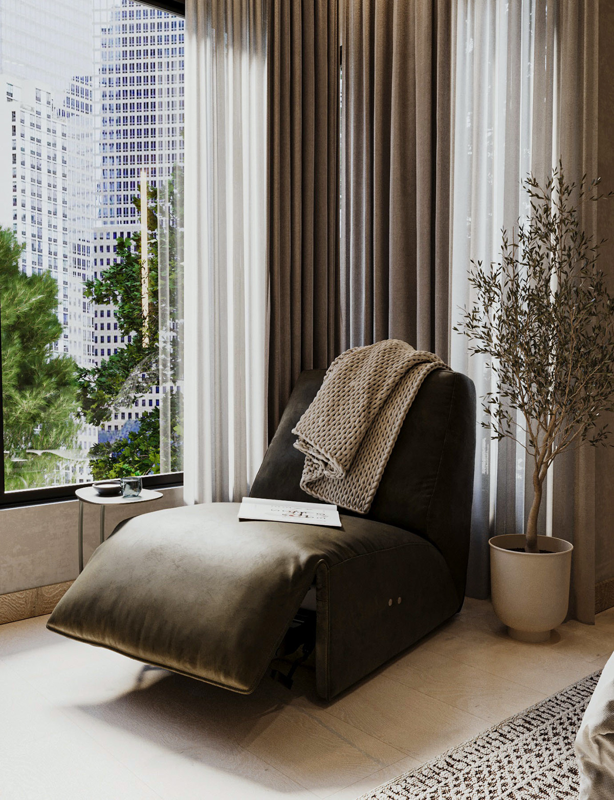 Couch interior design  archviz 3ds max visualization Render architecture 3D corona modern