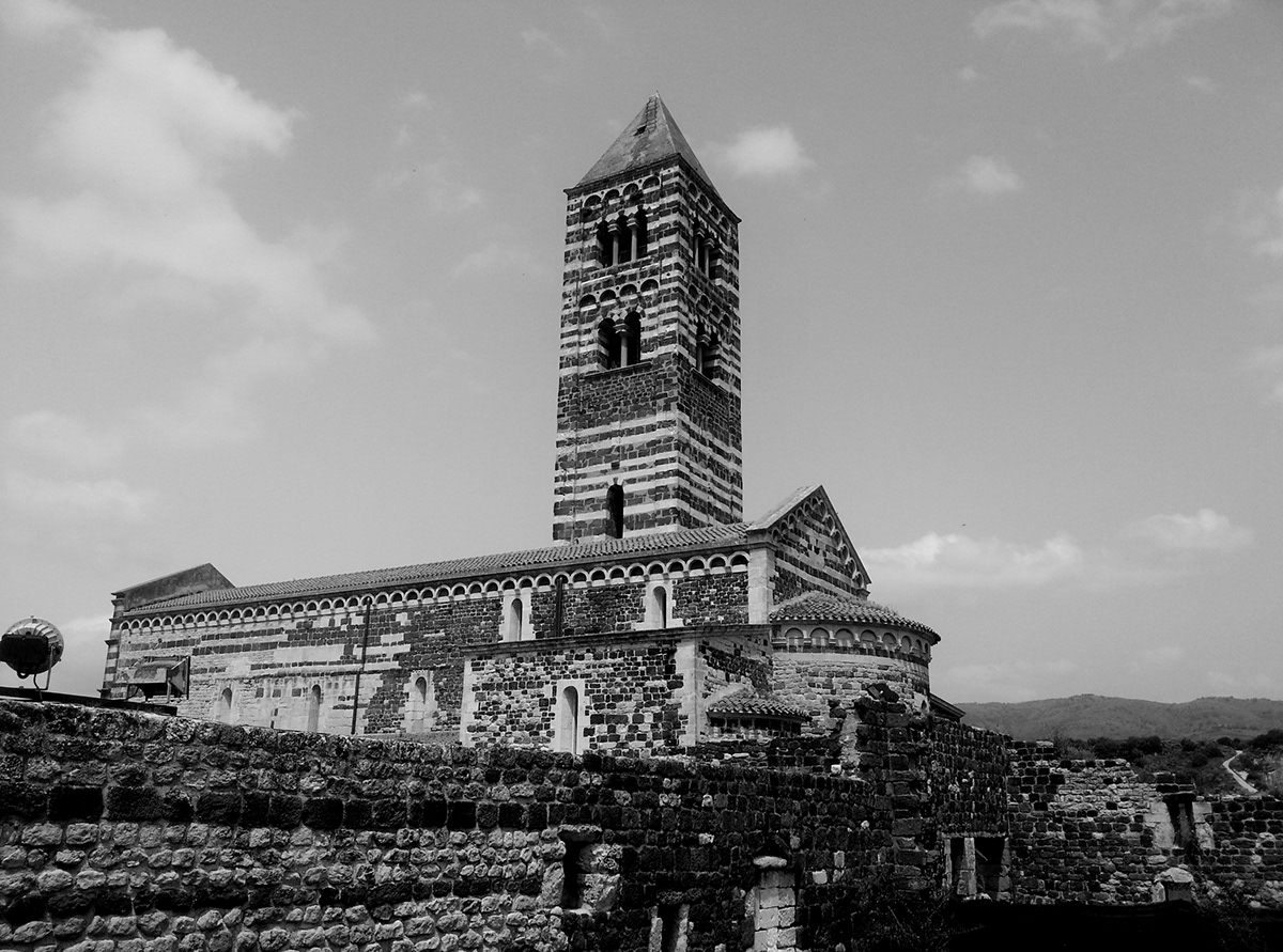 sardinia sardegna mediterranean church Romanesque limestone sassari cagliari Bosa