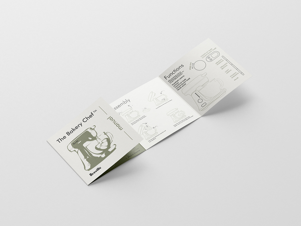 brand identity Branding design breville brochure Catalogue identity Logotype rebranding typography   User Guide