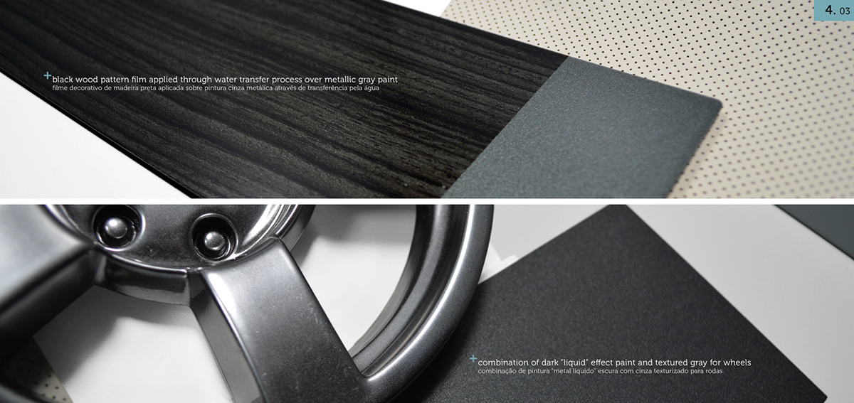 automotive   color&trim prototype concept colors finishes materials Brand Design