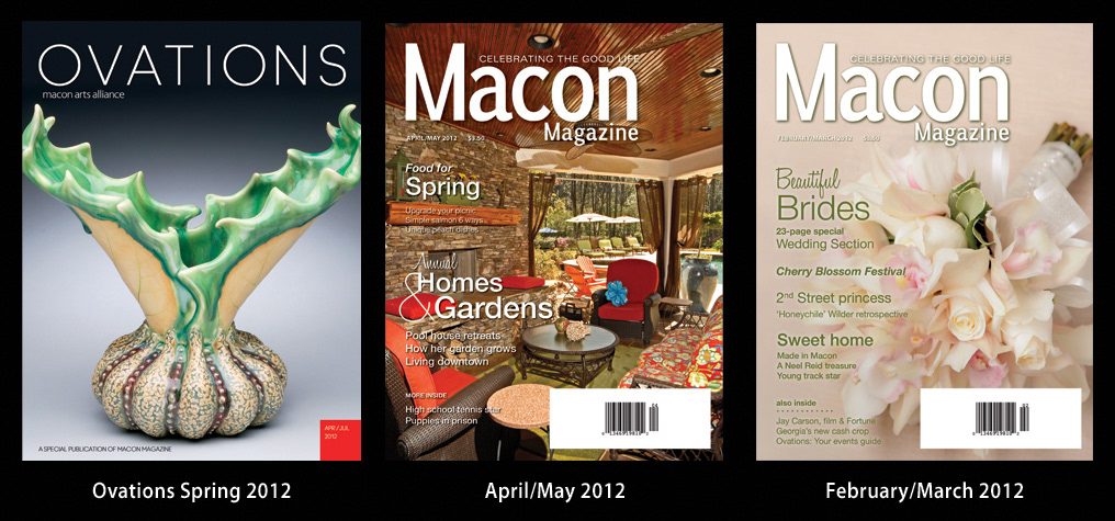 Macon Magazine Magazine Cover Georgia Art Director Work Samples