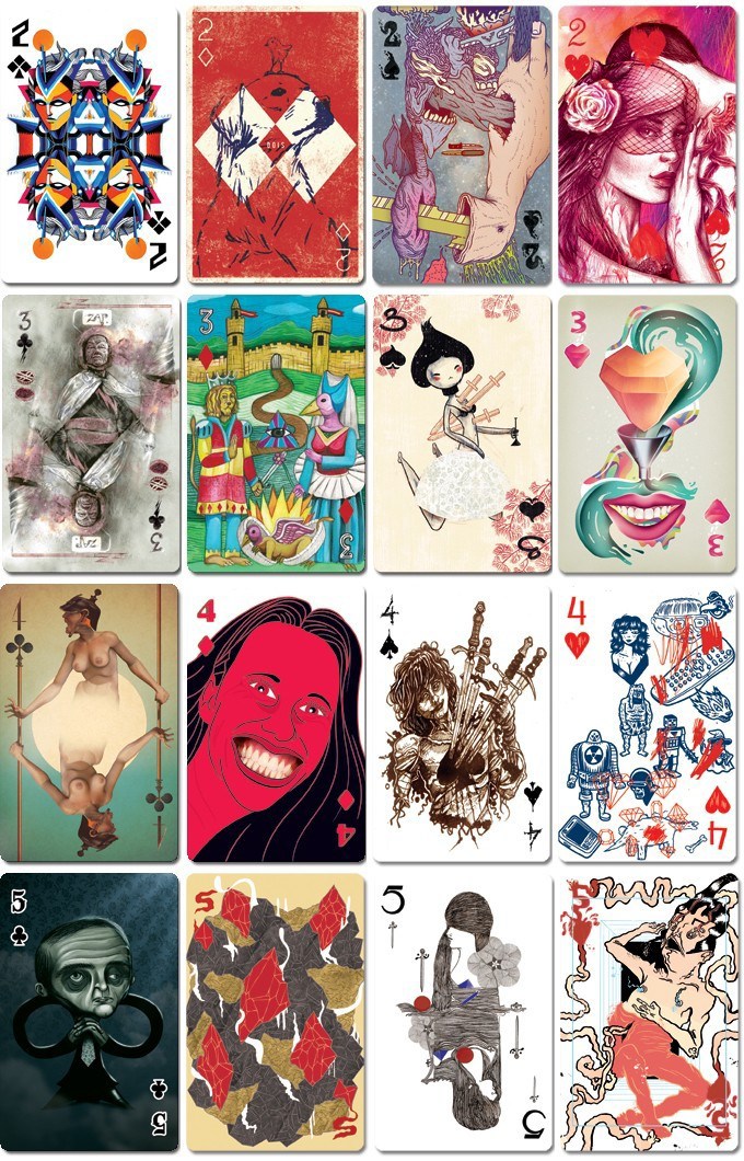 projeto 54 davi Davi Augusto Baralho el cabriton  illustração cards deck elcabriton
