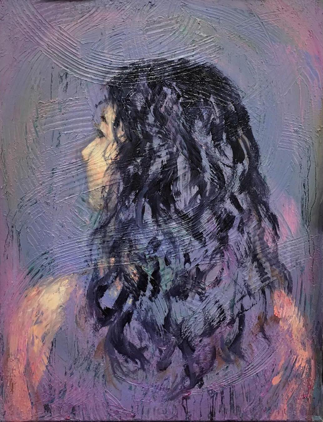 self portrait portrait painting   oil oil on canvas color