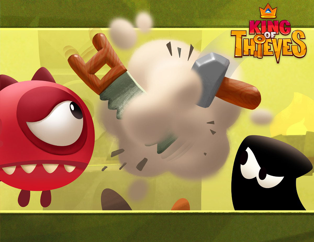 Game Art mobile game art promotion art king of thieves zeptolab cut the rope